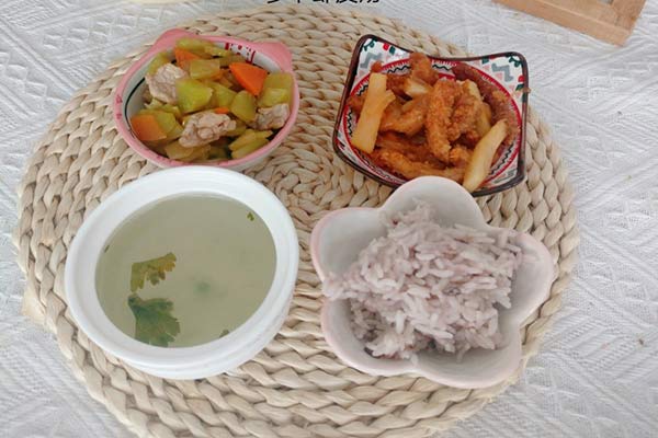 晚饭